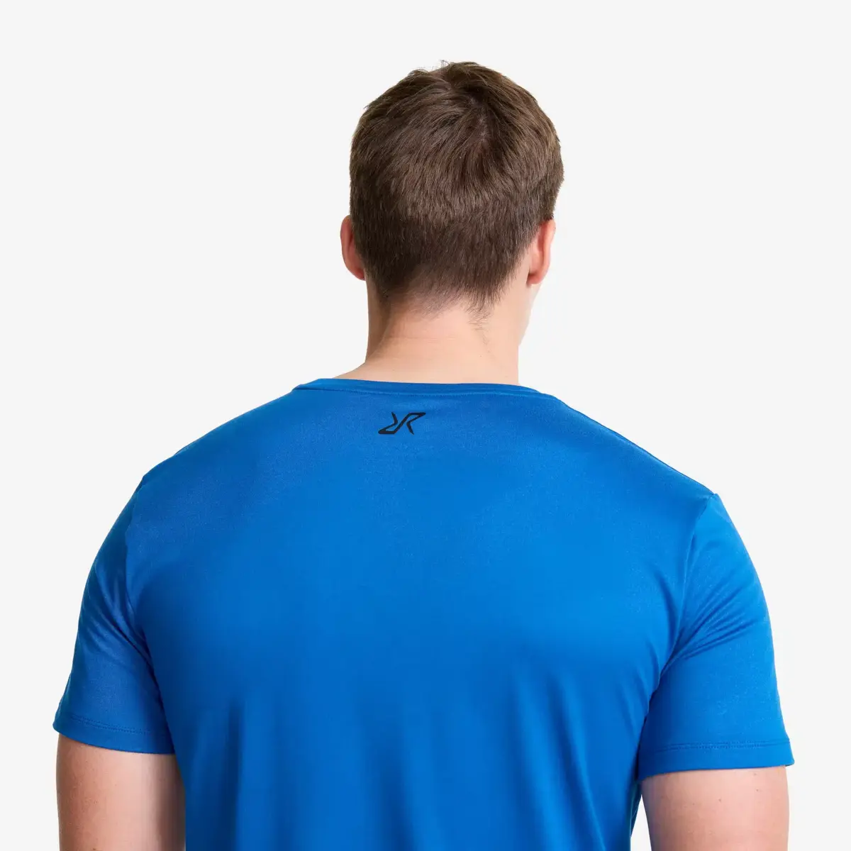 Camiseta ajustada con logotipo Mission para hombre, azul clásico Camiseta ajustada con logotipo Mission para hombre, azul clásico