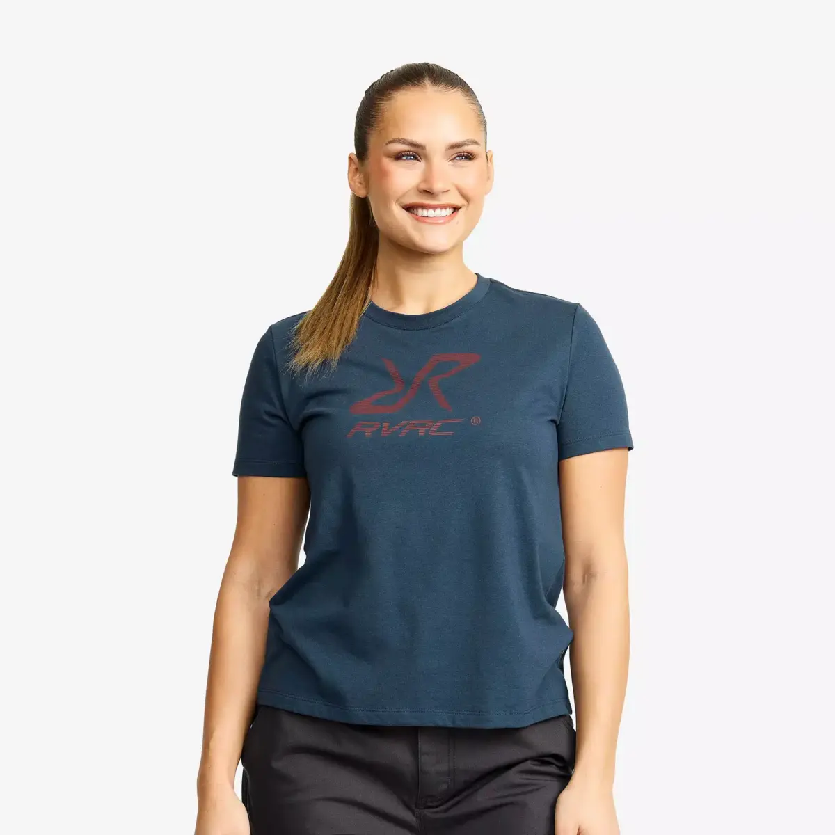 Camiseta Easy Graphic Logo para mujer Moonlit Ocean