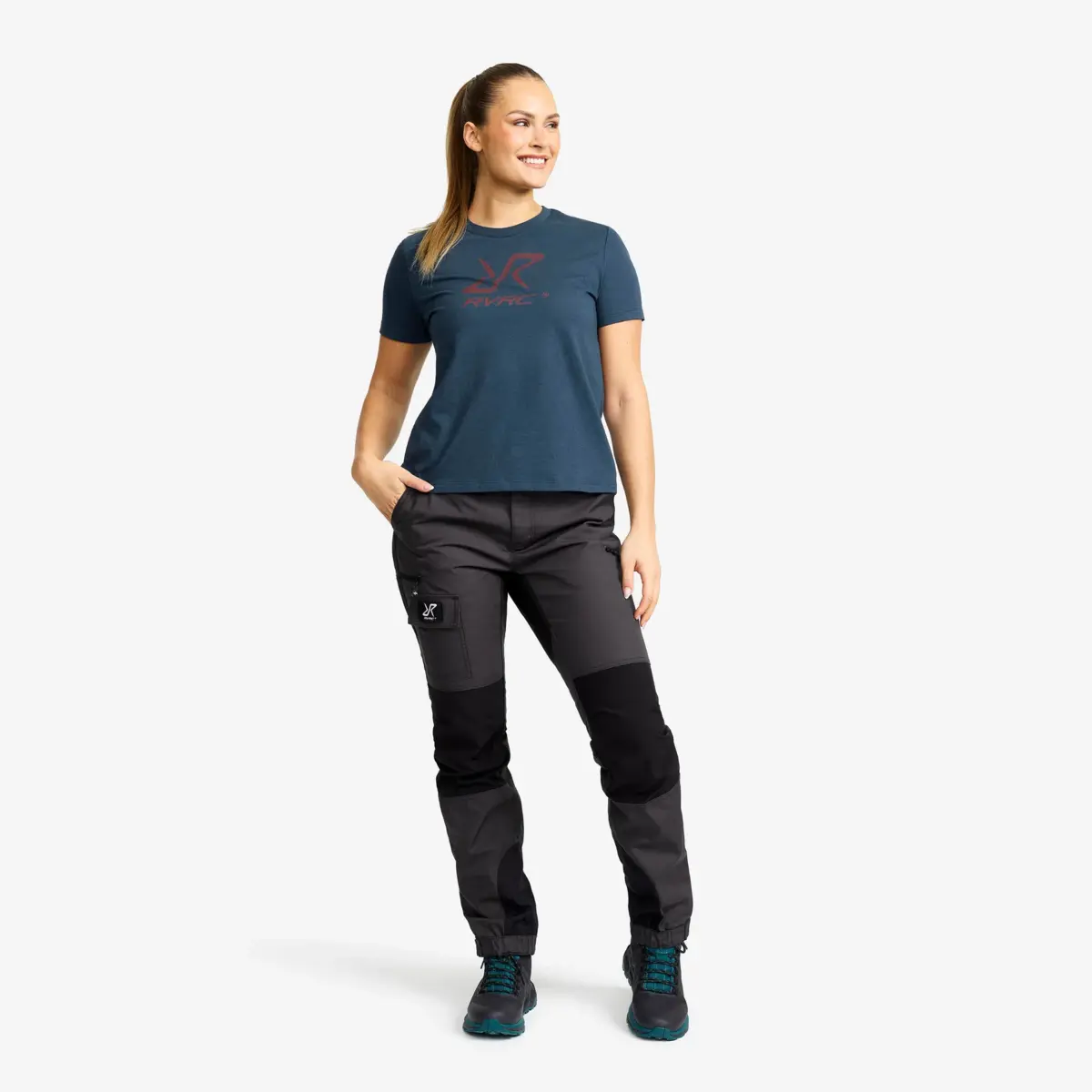 Camiseta Easy Graphic Logo para mujer Moonlit Ocean Camiseta Easy Graphic Logo para mujer Moonlit Ocean