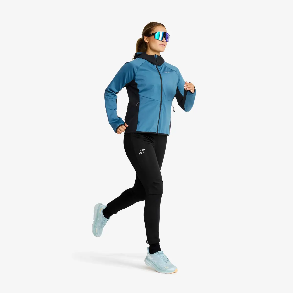 Chaqueta cortavientos con capucha Pace para mujer, color Stellar Chaqueta cortavientos con capucha Pace para mujer, color Stellar