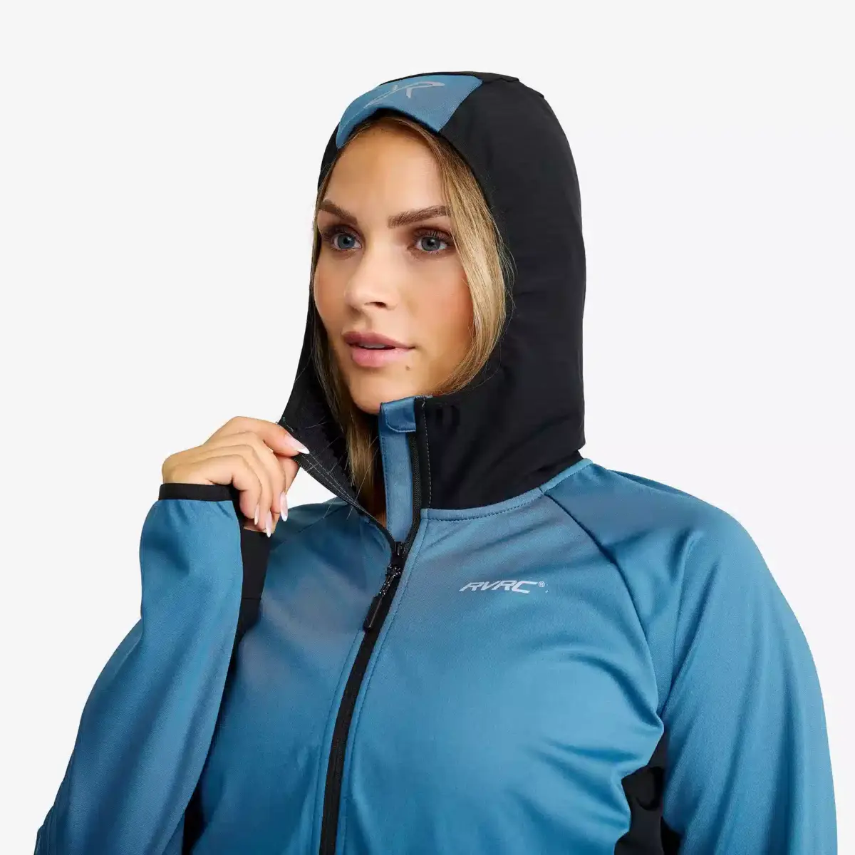 Chaqueta cortavientos con capucha Pace para mujer, color Stellar Chaqueta cortavientos con capucha Pace para mujer, color Stellar
