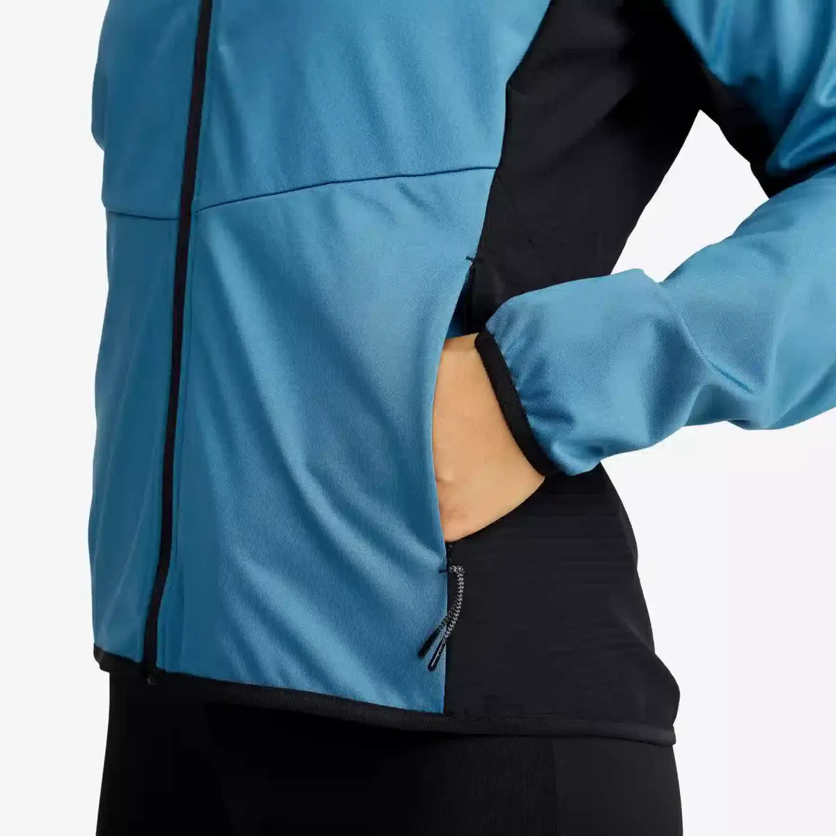 Chaqueta cortavientos con capucha Pace para mujer, color Stellar Chaqueta cortavientos con capucha Pace para mujer, color Stellar