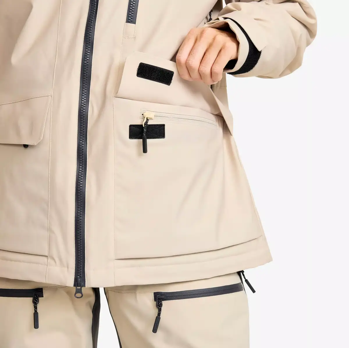 Chaqueta de esquí aislante Halo 2L para mujer Peyote Chaqueta de esquí aislante Halo 2L para mujer Peyote
