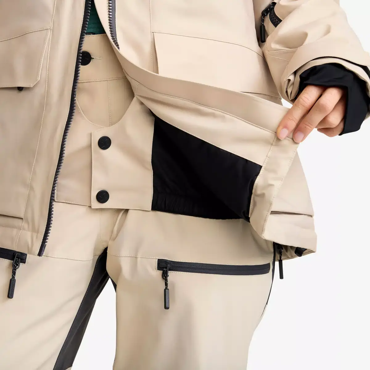 Chaqueta de esquí aislante Halo 2L para mujer Peyote Chaqueta de esquí aislante Halo 2L para mujer Peyote