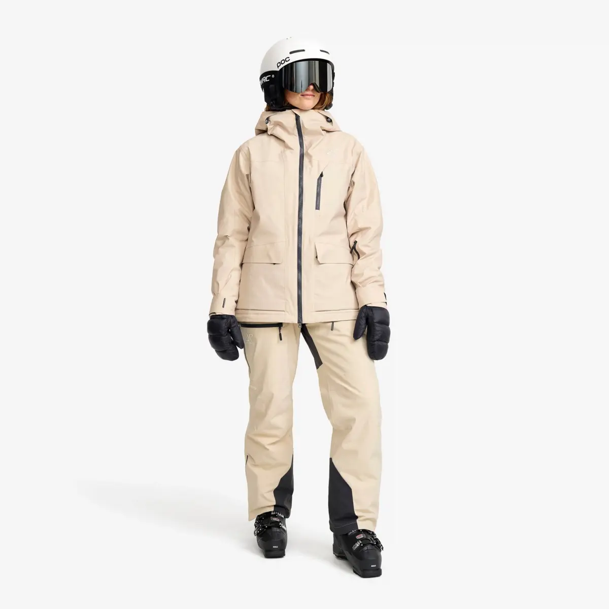 Chaqueta de esquí aislante Halo 2L para mujer Peyote Chaqueta de esquí aislante Halo 2L para mujer Peyote