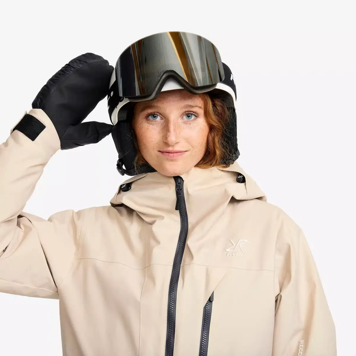 Chaqueta de esquí aislante Halo 2L para mujer Peyote Chaqueta de esquí aislante Halo 2L para mujer Peyote