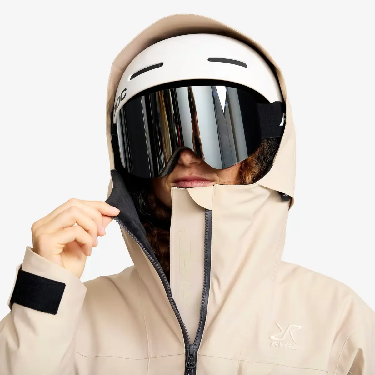 Chaqueta de esquí aislante Halo 2L para mujer Peyote Chaqueta de esquí aislante Halo 2L para mujer Peyote