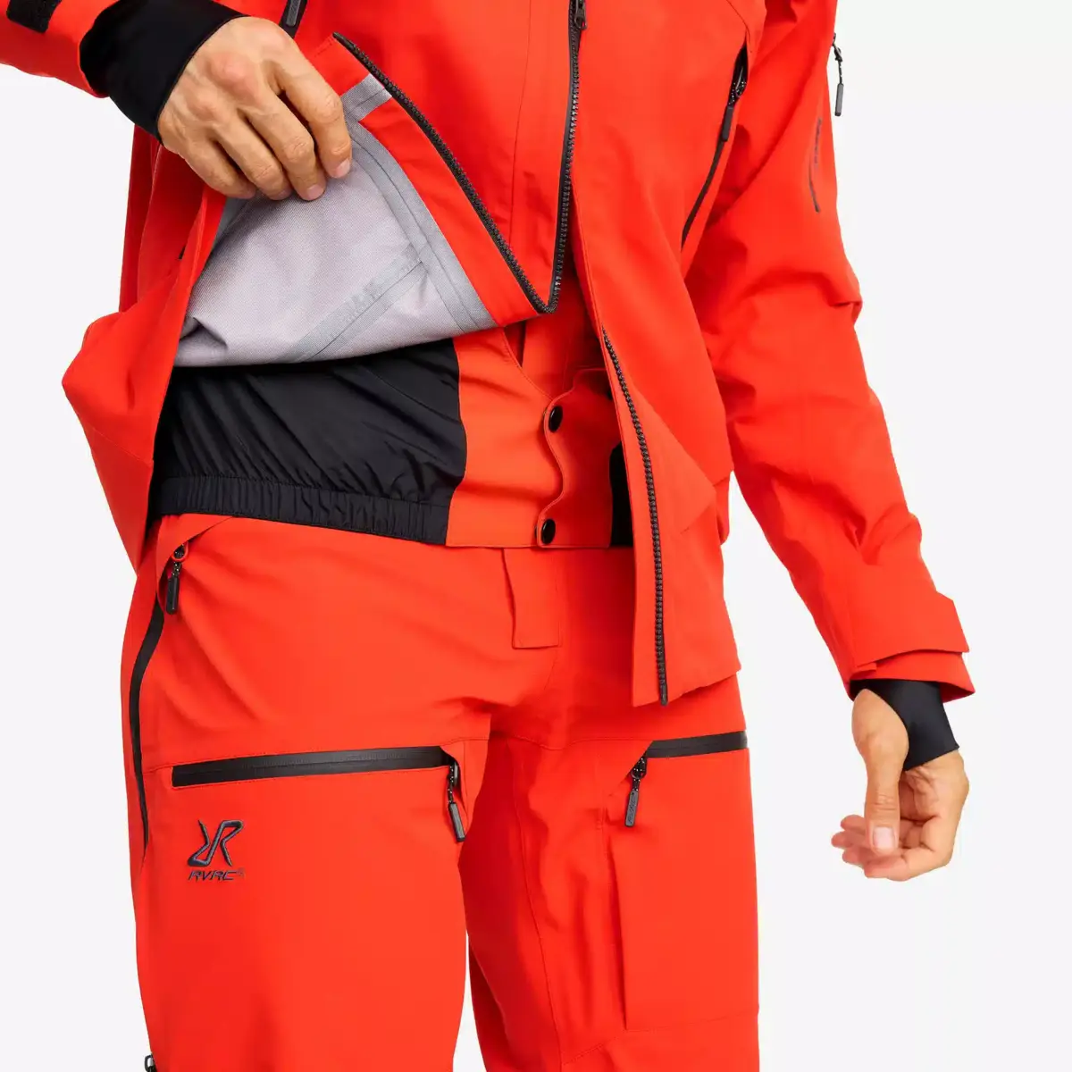 Chaqueta de esquí Atlas 3L para hombre, color lava Chaqueta de esquí Atlas 3L para hombre, color lava