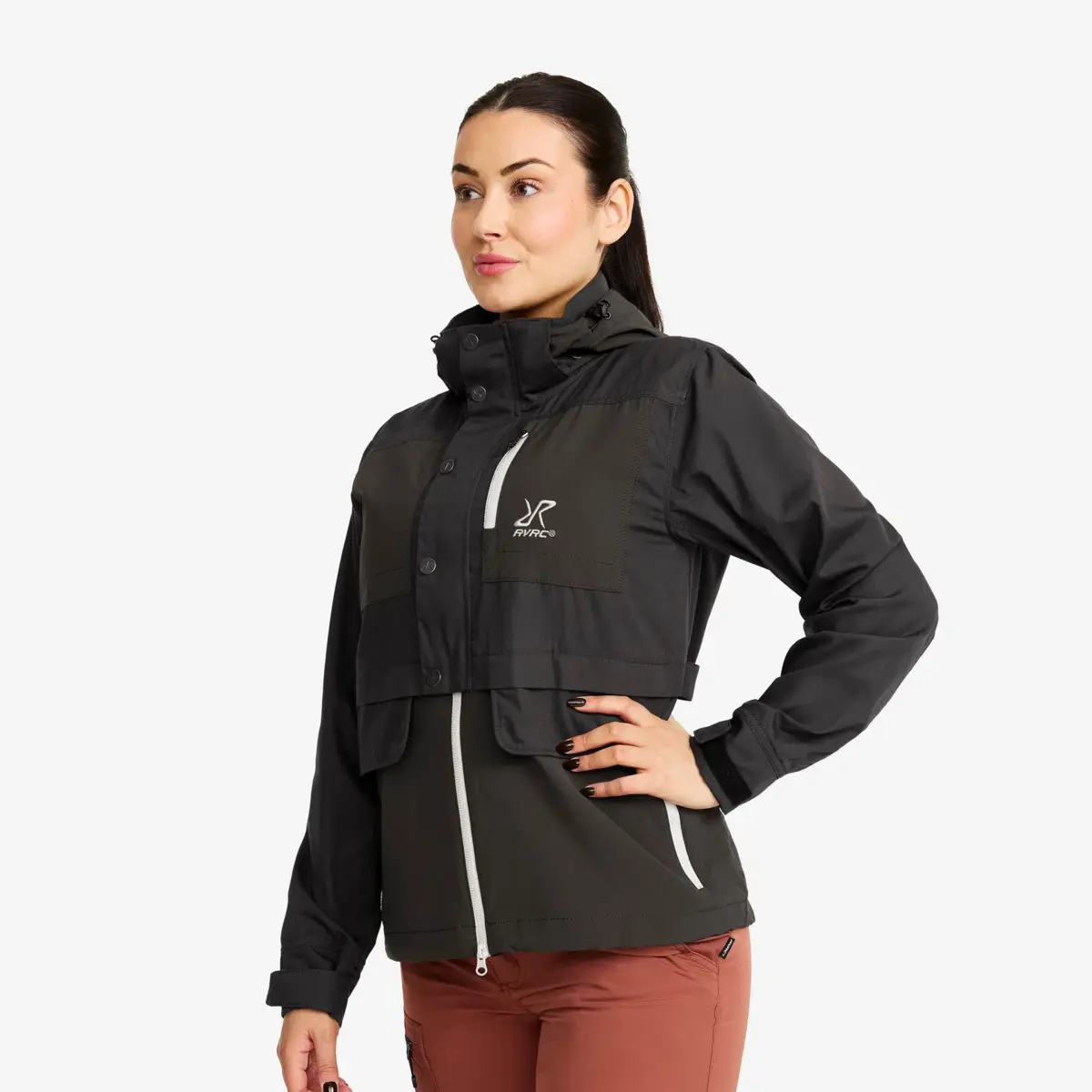 Chaqueta Rambler Lightweight Pro para mujer, antracita/avena Chaqueta Rambler Lightweight Pro para mujer, antracita/avena