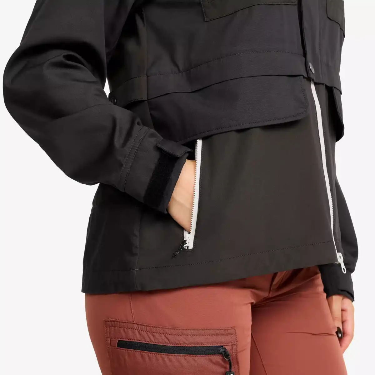 Chaqueta Rambler Lightweight Pro para mujer, antracita/avena Chaqueta Rambler Lightweight Pro para mujer, antracita/avena