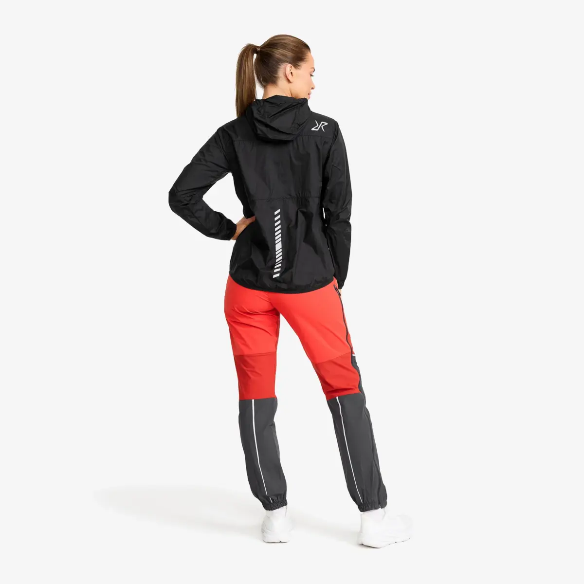 Cortavientos con capucha Speed para mujer, negro Cortavientos con capucha Speed para mujer, negro