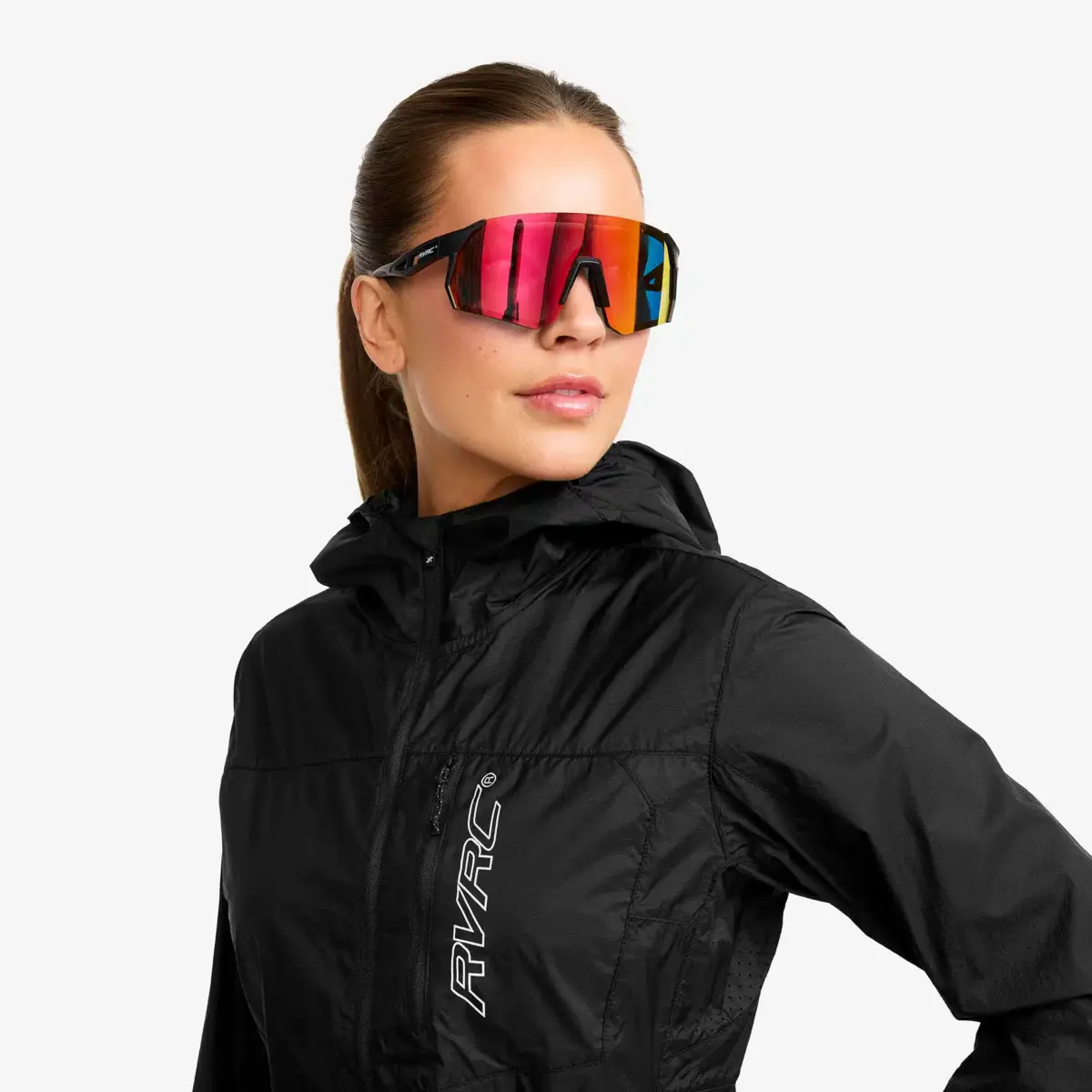 Cortavientos con capucha Speed para mujer, negro Cortavientos con capucha Speed para mujer, negro