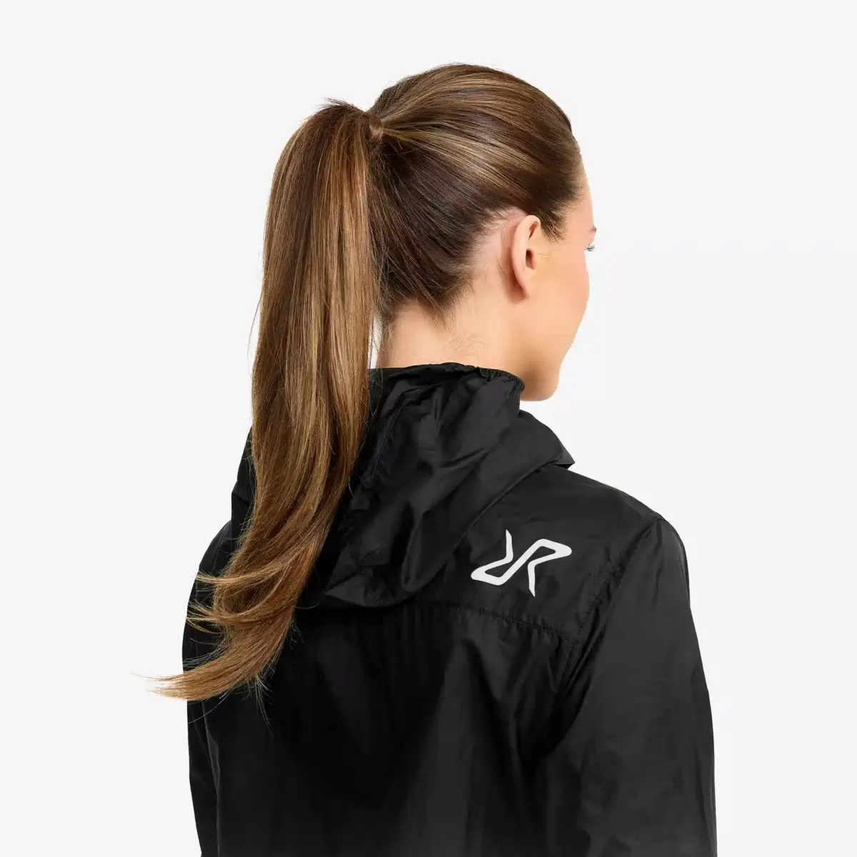 Cortavientos con capucha Speed para mujer, negro Cortavientos con capucha Speed para mujer, negro