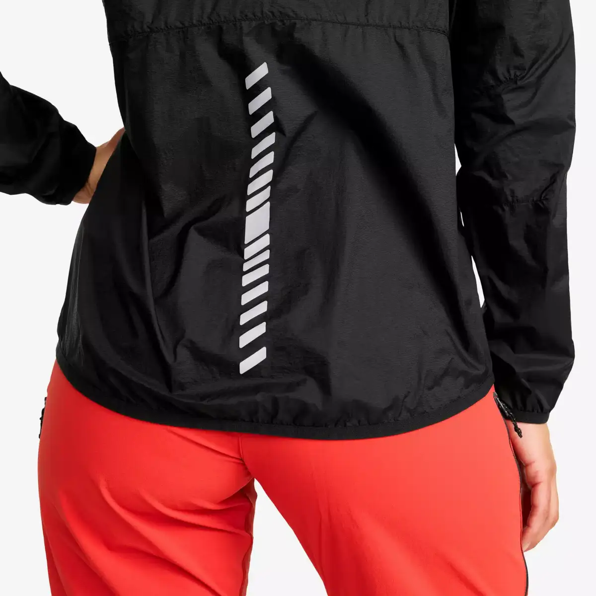 Cortavientos con capucha Speed para mujer, negro Cortavientos con capucha Speed para mujer, negro