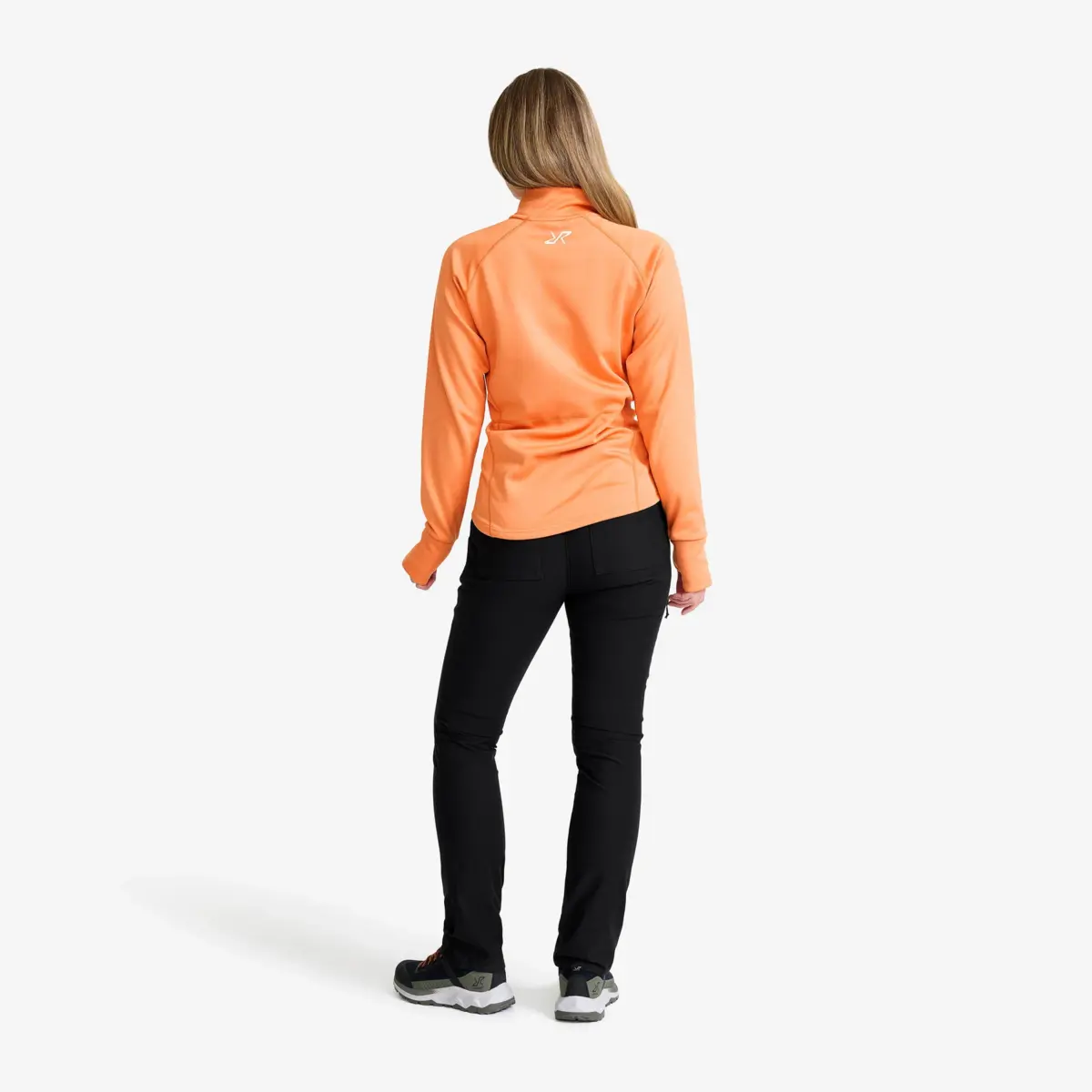 Evolution Half-zip Stretch Fleece para mujer, color cobre y marrón claro Evolution Half-zip Stretch Fleece para mujer, color cobre y marrón claro