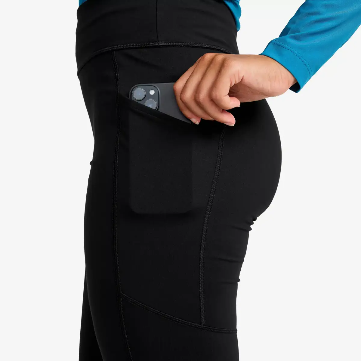 Leggings Cliff Pocket para mujer, color negro Leggings Cliff Pocket para mujer, color negro