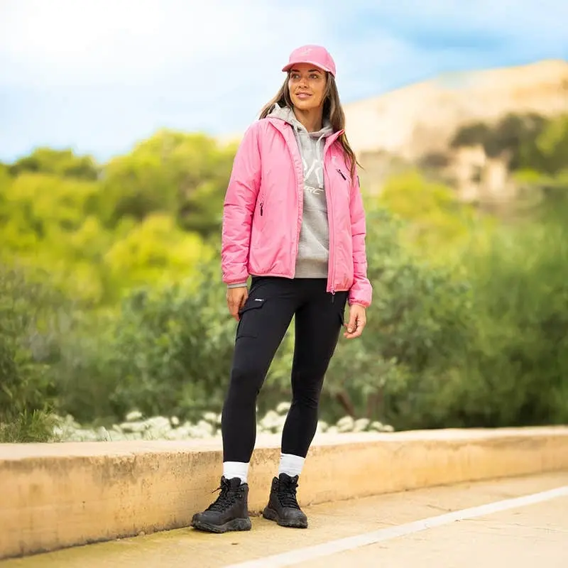 Mallas Summit Pocket para mujer, color negro
