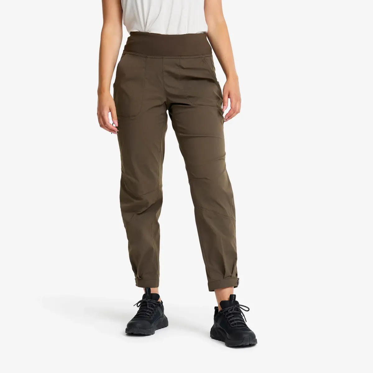 Pantalones cortavientos para mujer Breezy Ankle Mud