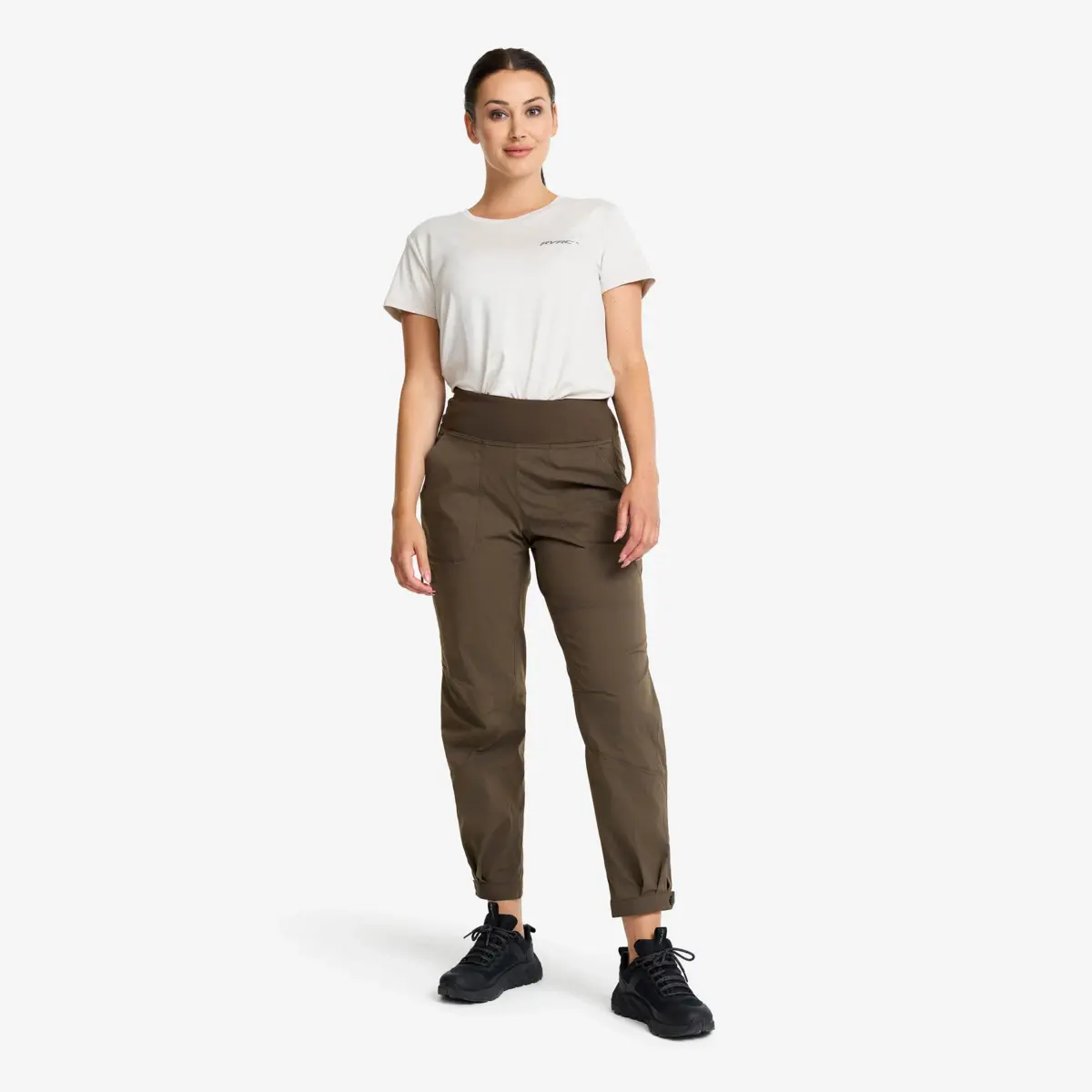 Pantalones cortavientos para mujer Breezy Ankle Mud Pantalones cortavientos para mujer Breezy Ankle Mud