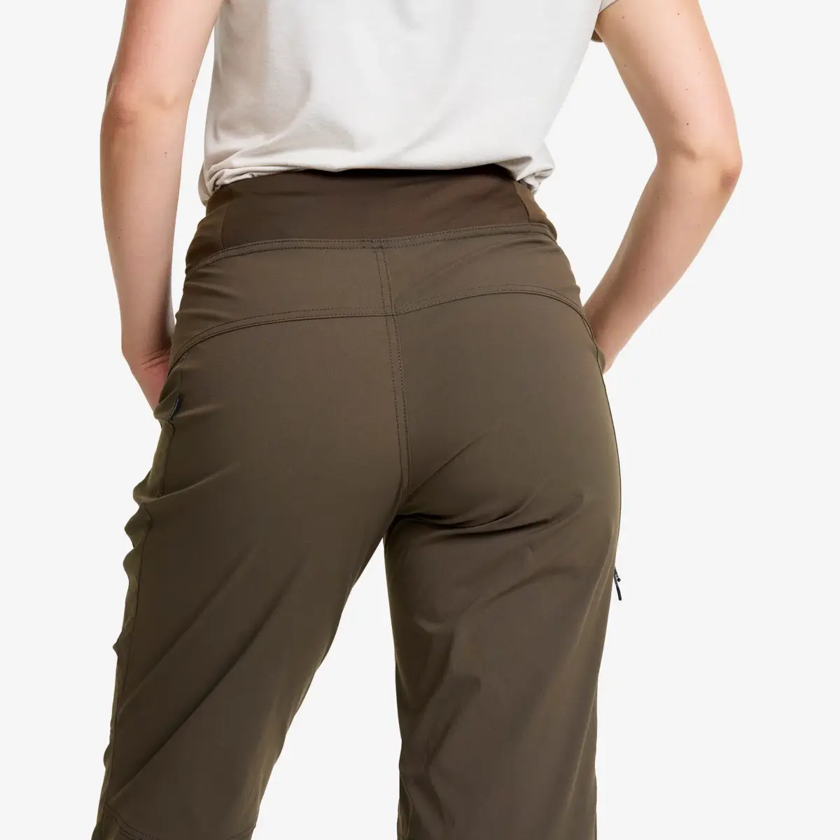 Pantalones cortavientos para mujer Breezy Ankle Mud Pantalones cortavientos para mujer Breezy Ankle Mud