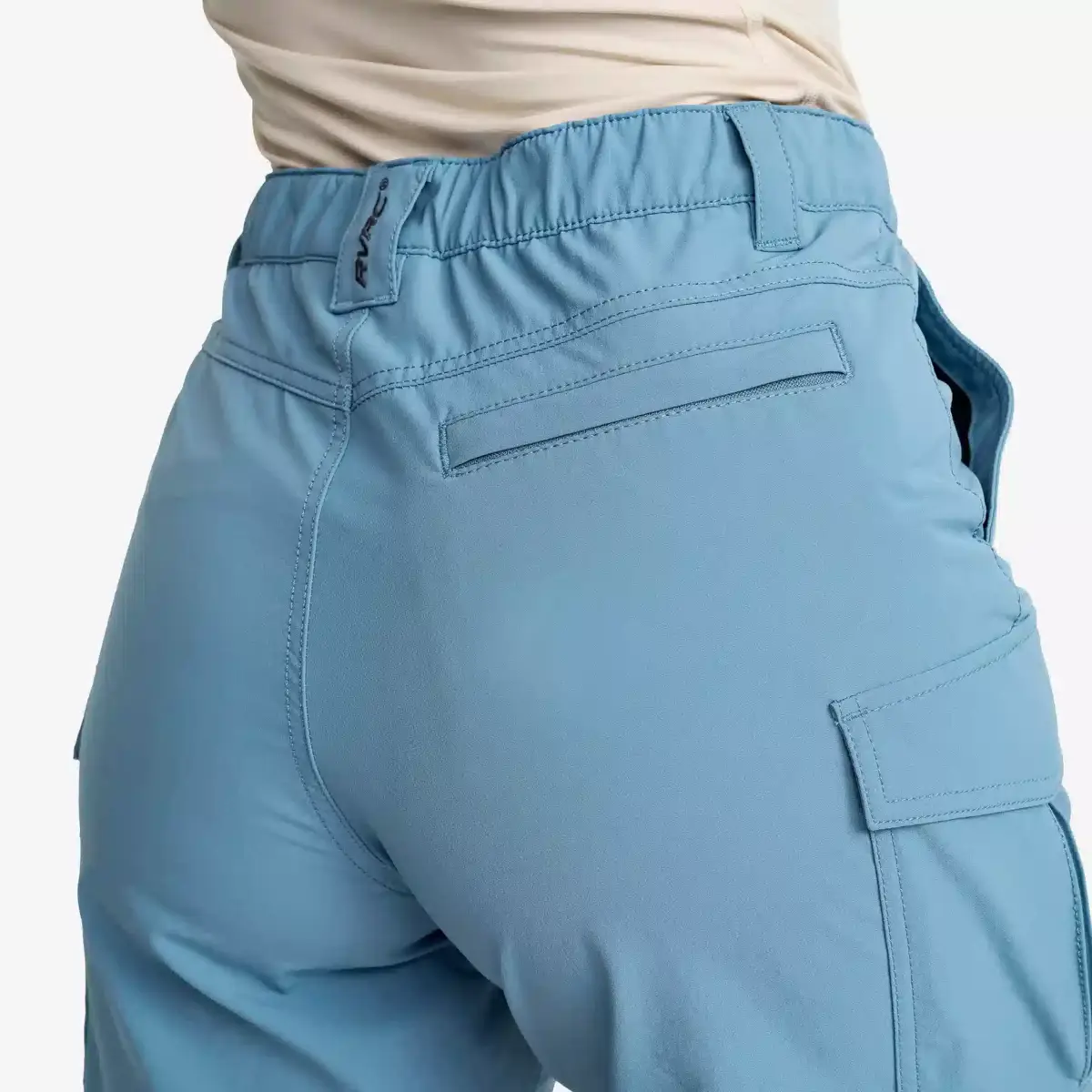Pantalones cortos elásticos Adventure Cargo para mujer, azul capitán/peyote Pantalones cortos elásticos Adventure Cargo para mujer, azul capitán/peyote