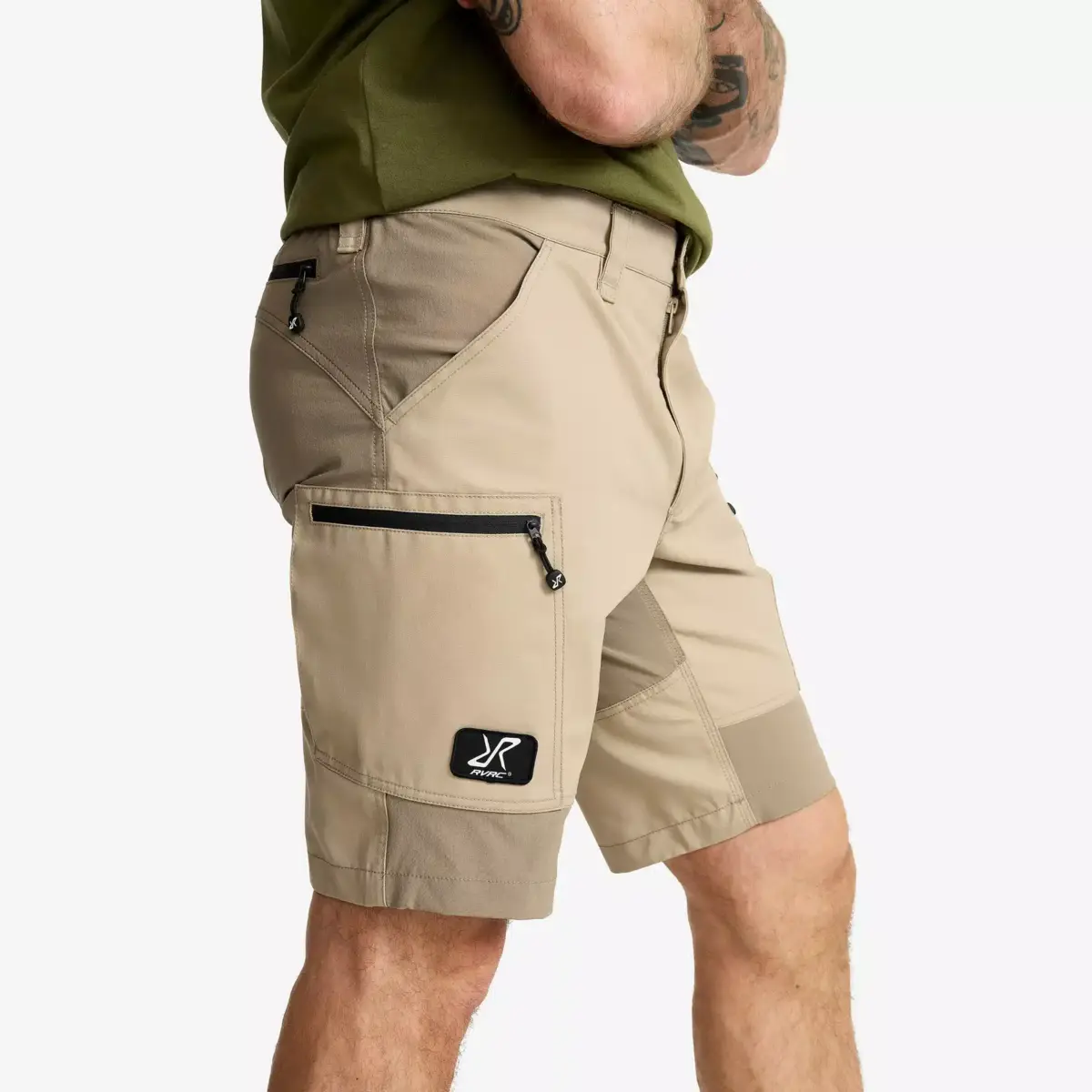 Pantalones cortos Nordwand para hombre, color aluminio/brindle Pantalones cortos Nordwand para hombre, color aluminio/brindle