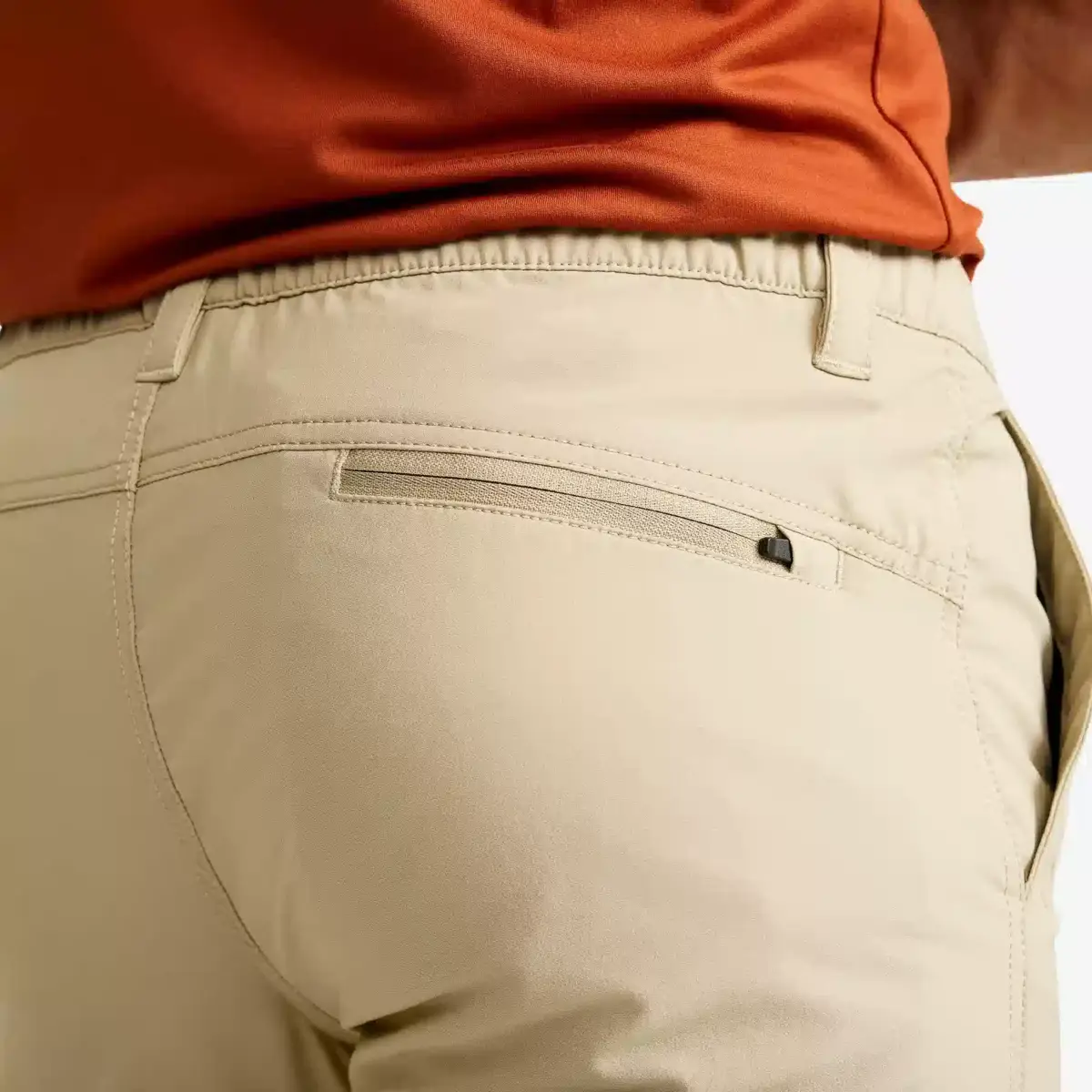 Pantalones elásticos de aventura 3/4 para hombre, color aluminio Pantalones elásticos de aventura 3/4 para hombre, color aluminio