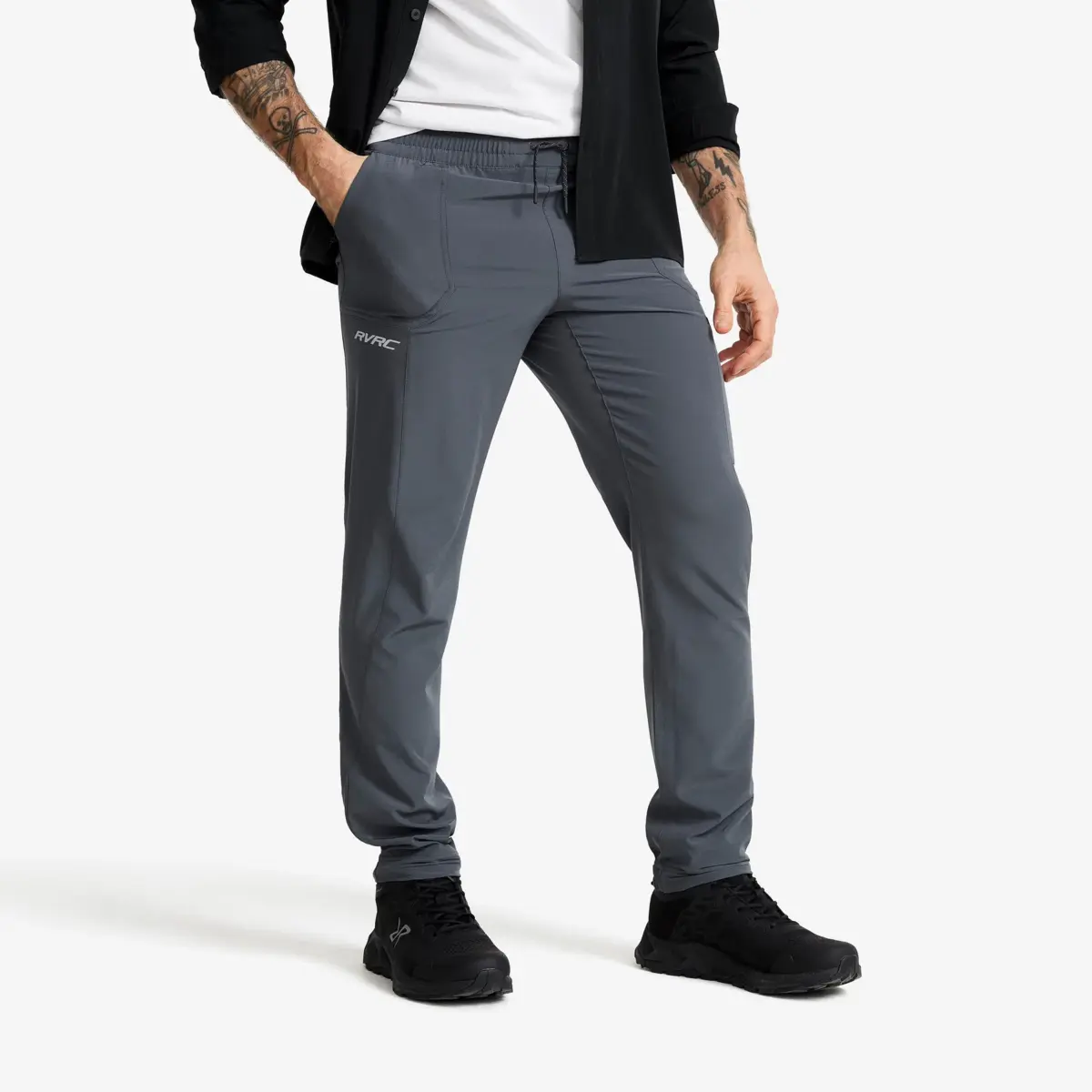 Pantalones Gradient Pro UV para hombre, azul turbulencia