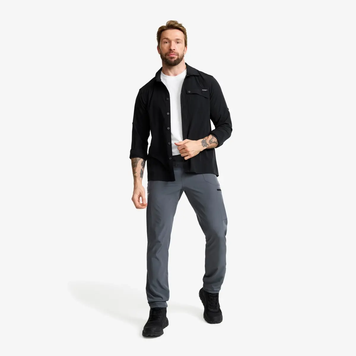 Pantalones Gradient Pro UV para hombre, azul turbulencia