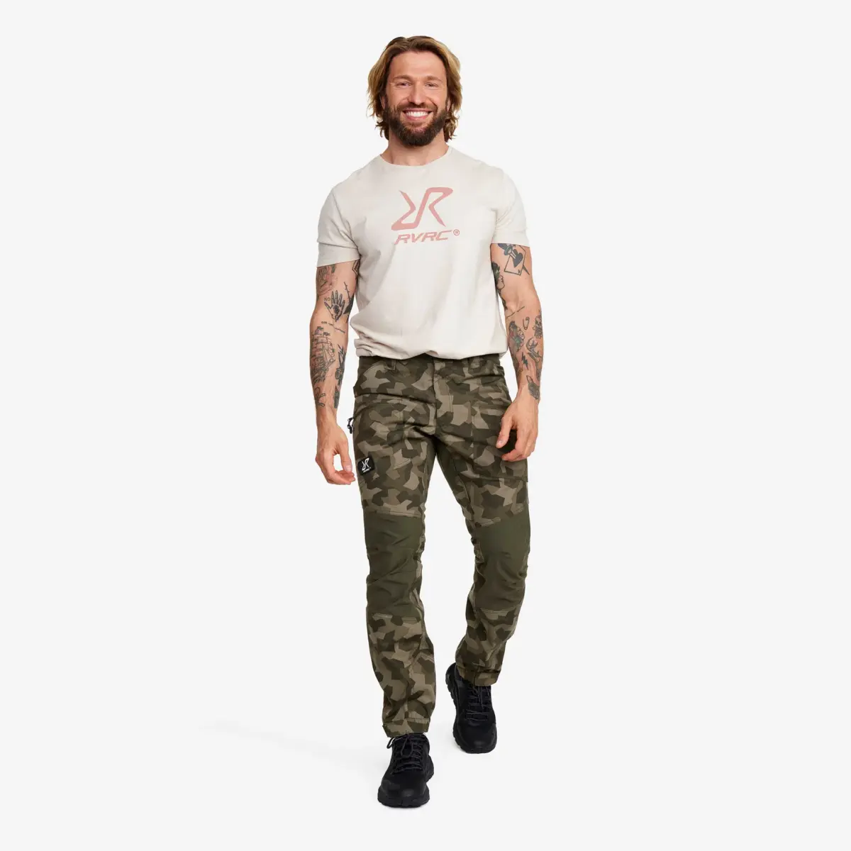 Pantalones Nordwand Pro para hombre, camuflaje forestal Pantalones Nordwand Pro para hombre, camuflaje forestal