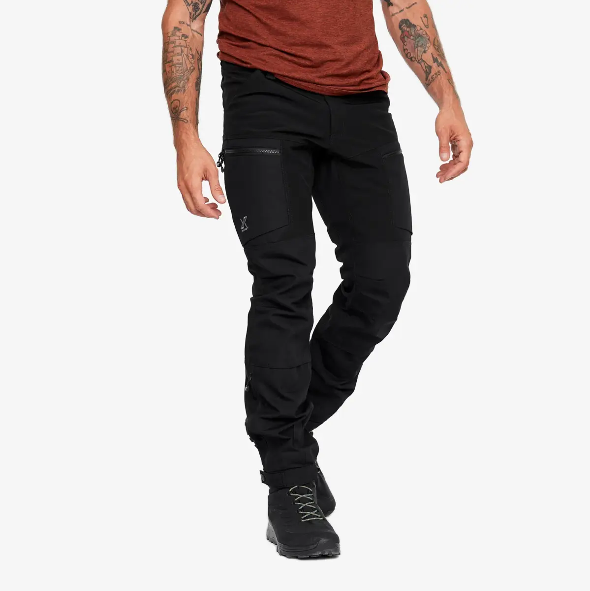 Pantalones RVRC GP Pro Expedition para hombre, color negro Pantalones RVRC GP Pro Expedition para hombre, color negro