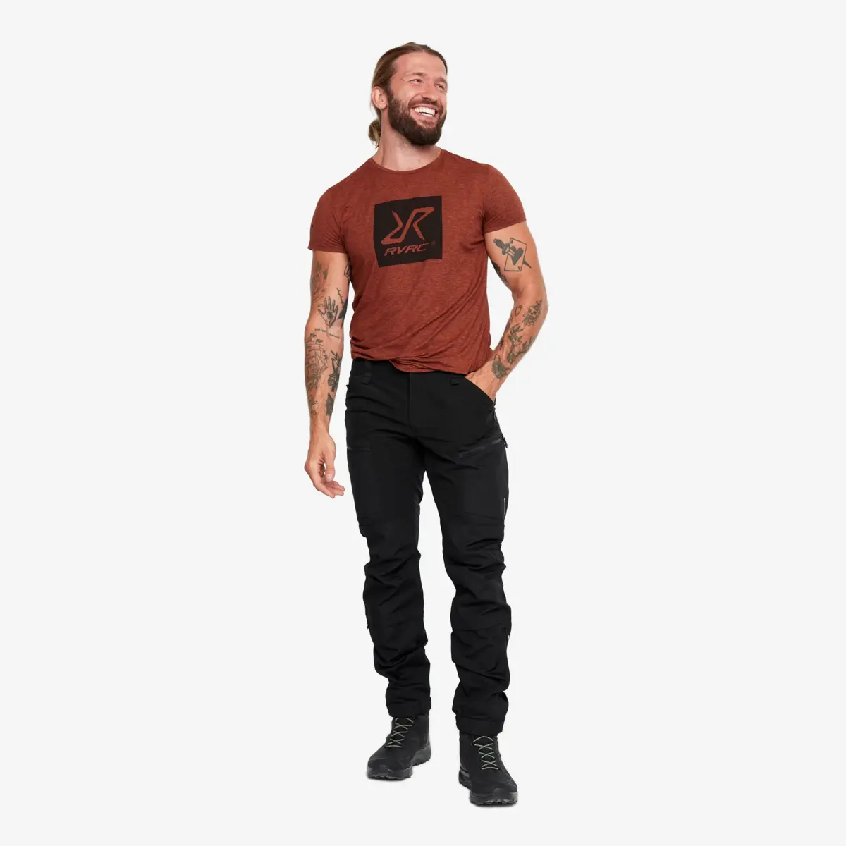 Pantalones RVRC GP Pro Expedition para hombre, color negro Pantalones RVRC GP Pro Expedition para hombre, color negro