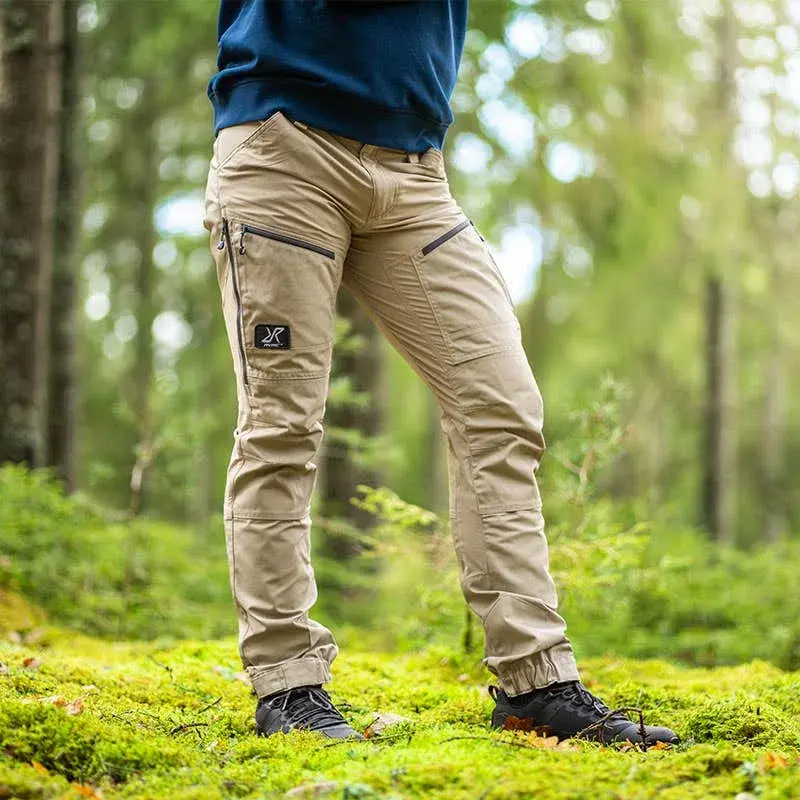 Pantalones RVRC GP Pro para hombre, color caqui