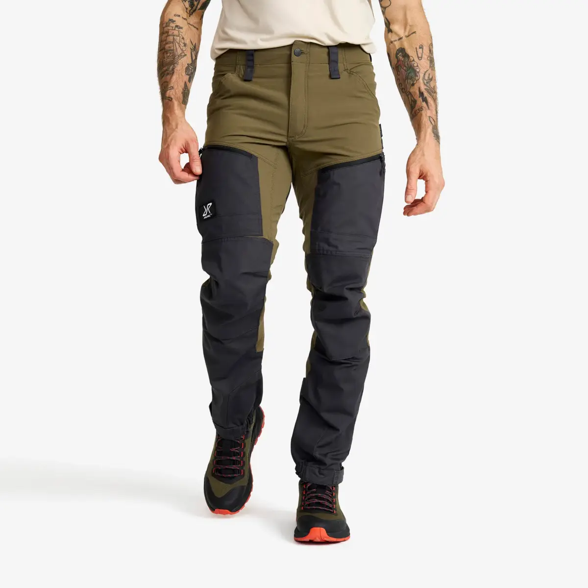 Pantalones RVRC GP Pro para hombre, color oliva oscuro Pantalones RVRC GP Pro para hombre, color oliva oscuro