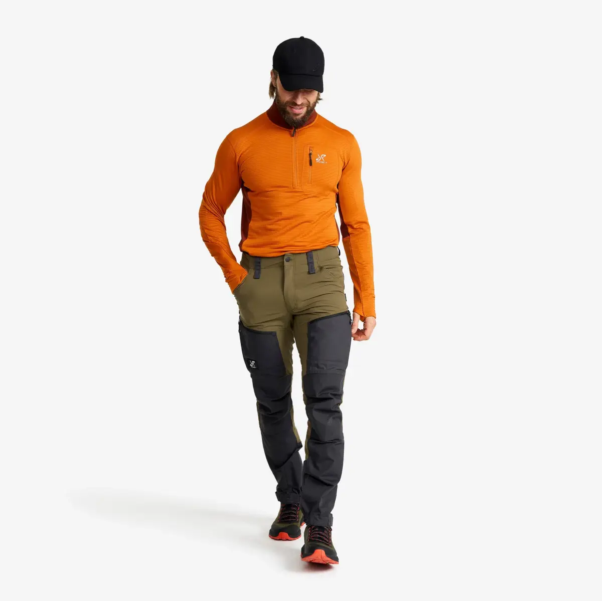 Pantalones RVRC GP Pro para hombre, color oliva oscuro Pantalones RVRC GP Pro para hombre, color oliva oscuro
