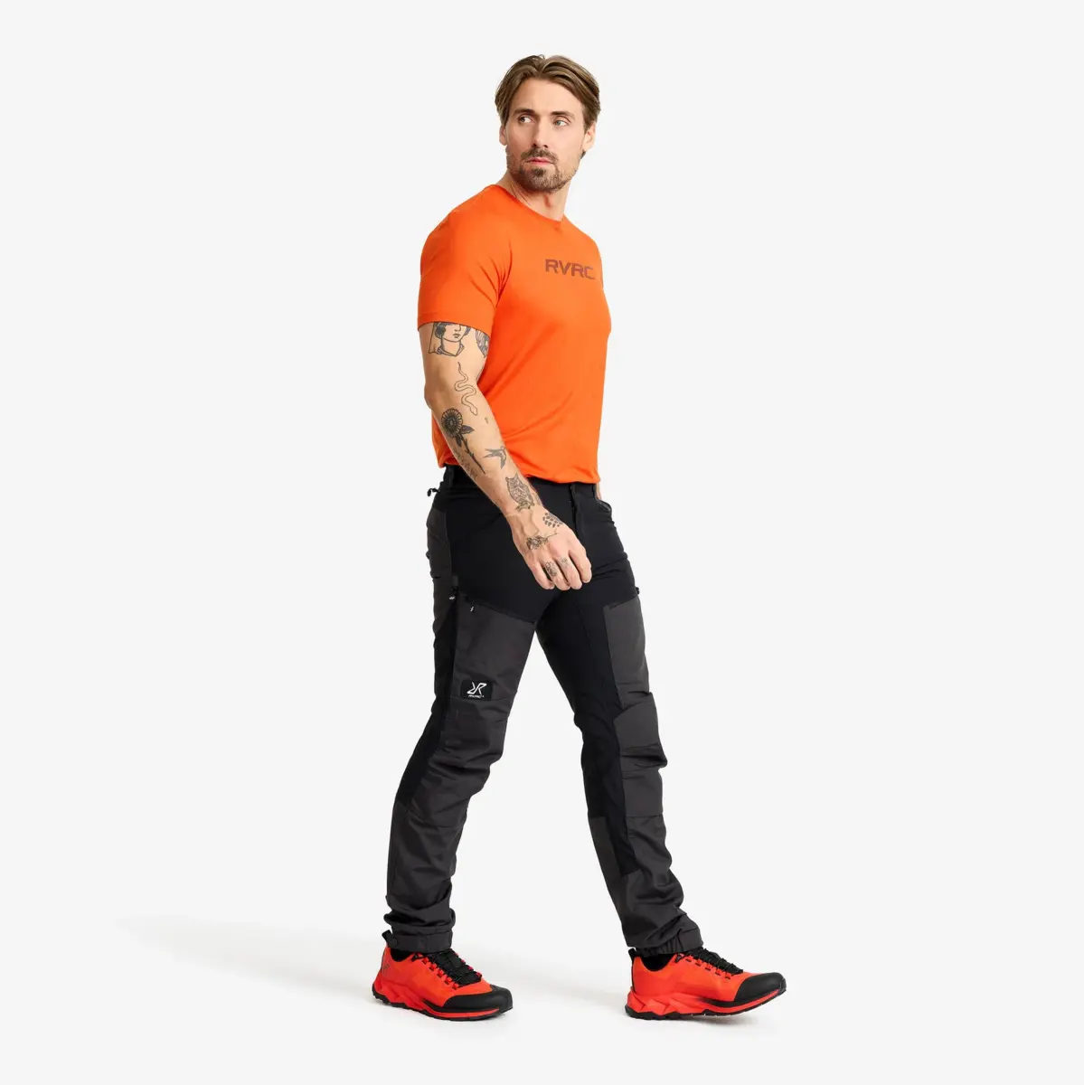 Pantalones RVRC GP Pro para hombre, negro azabache Pantalones RVRC GP Pro para hombre, negro azabache