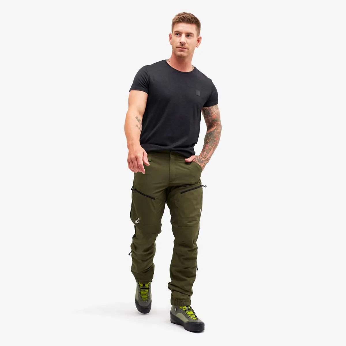 Pantalones RVRC GP Pro Rescue para hombre, color oliva oscuro 2.0 Pantalones RVRC GP Pro Rescue para hombre, color oliva oscuro 2.0