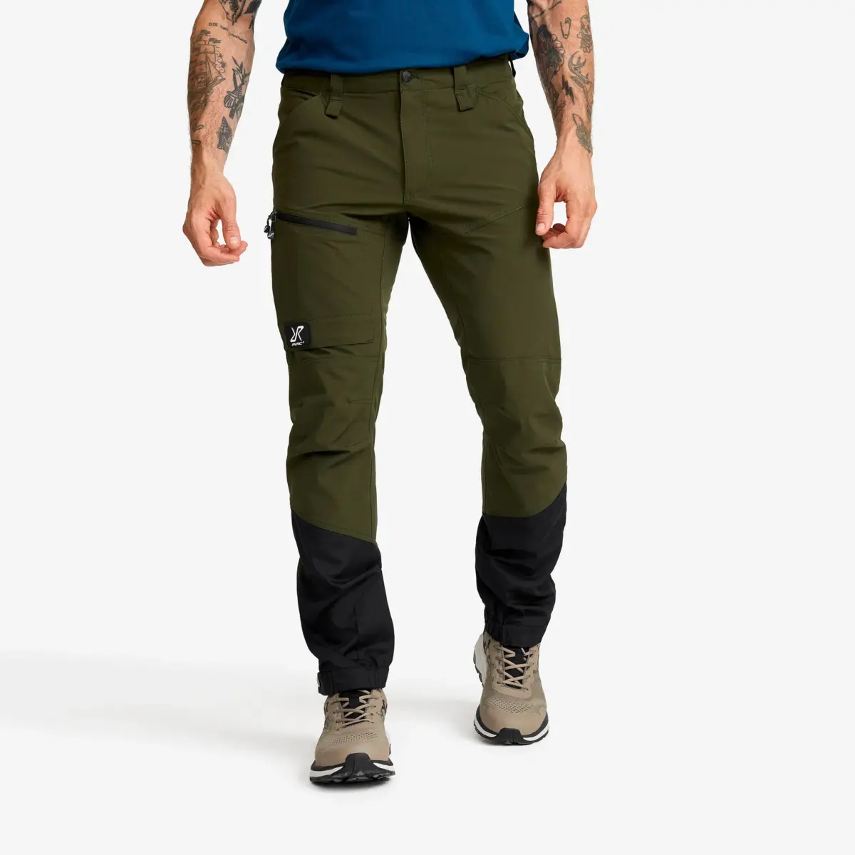 Pantalones RVRC GP Pro Stretch  Hombre Verde rosin/Negro