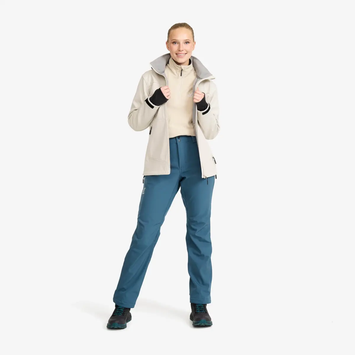Pantalones softshell Hiball Essential para mujer, azul Orion Pantalones softshell Hiball Essential para mujer, azul Orion