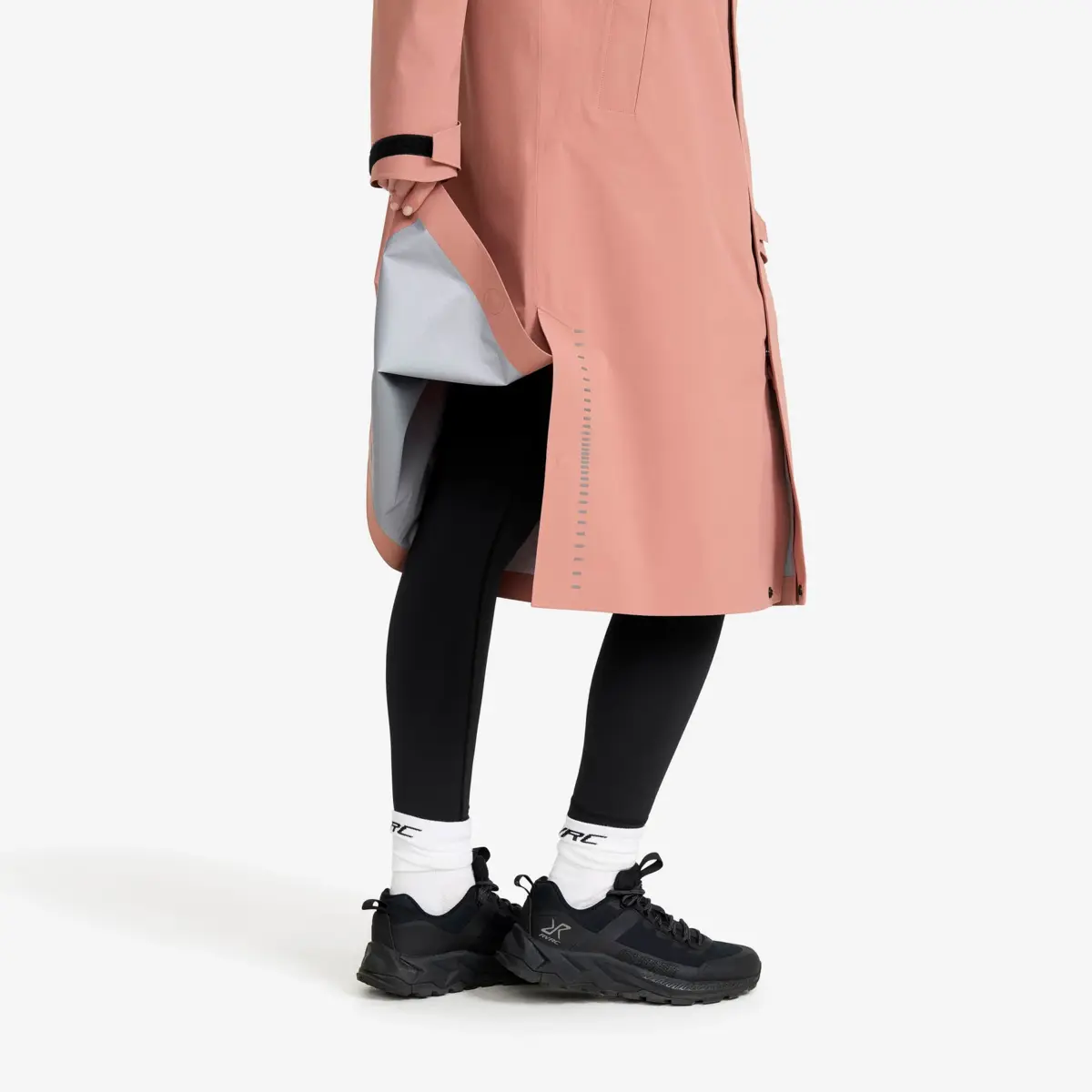 Parka larga Cloud 3L para mujer, rosa madera Parka larga Cloud 3L para mujer, rosa madera