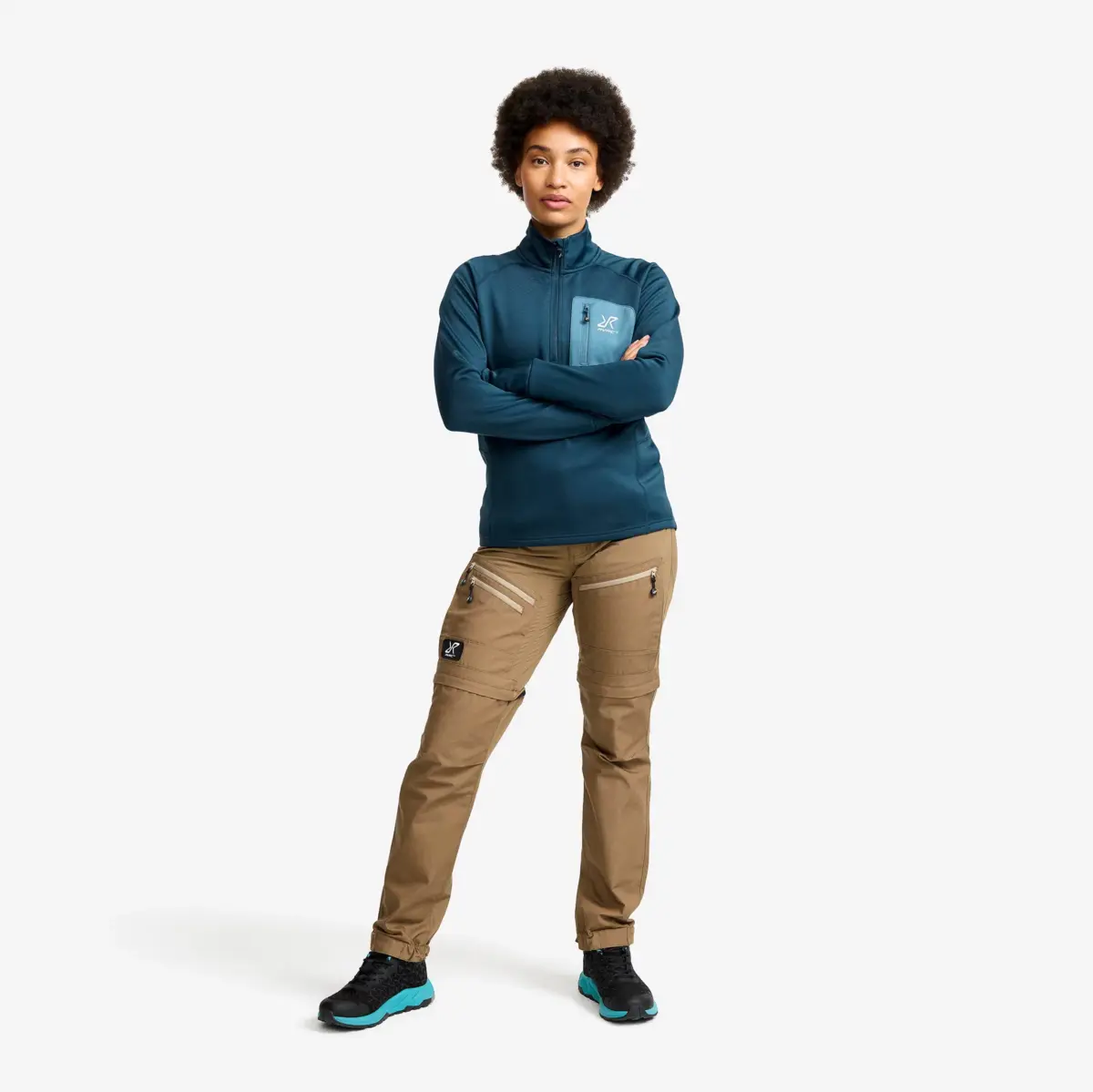 Sudadera con capucha Evolution Half-zip Stretch Fleece Women Moonlit Ocean Sudadera con capucha Evolution Half-zip Stretch Fleece Women Moonlit Ocean