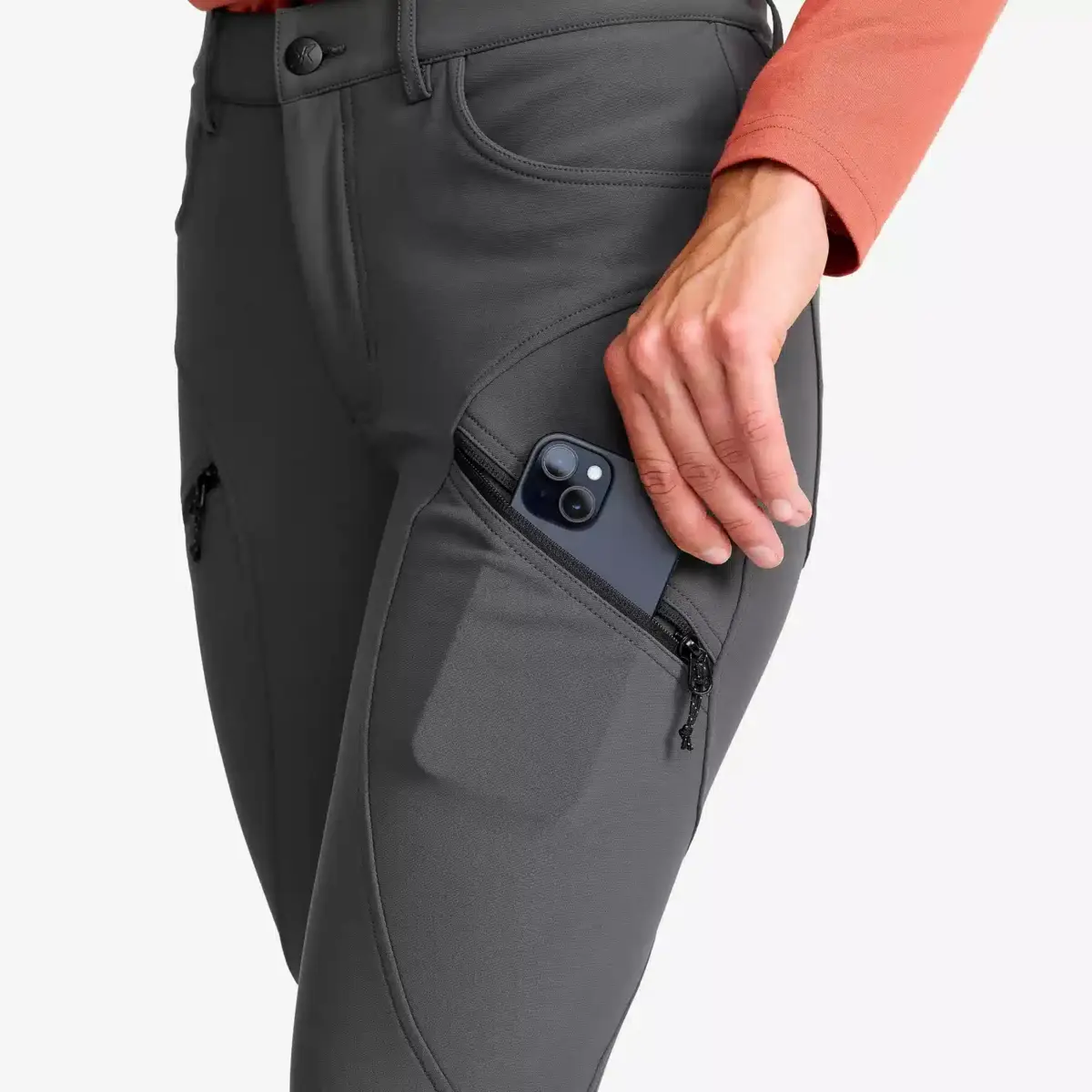 Vaqueros Bouncer Highwaist para mujer, gris grafito Vaqueros Bouncer Highwaist para mujer, gris grafito